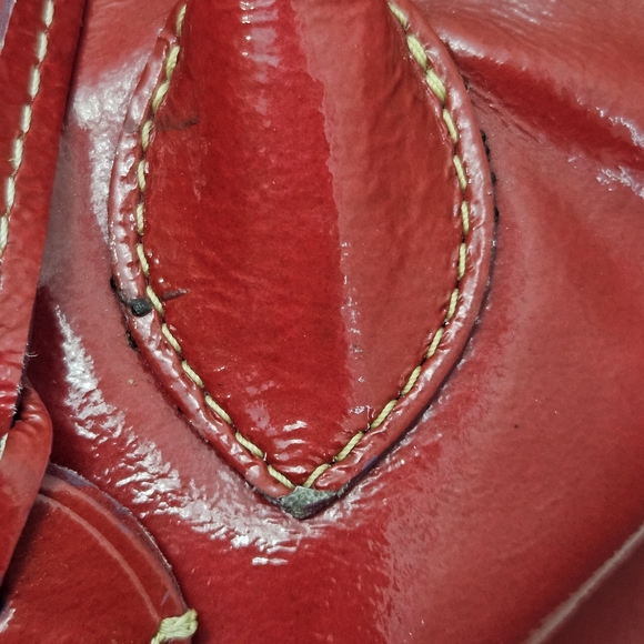 Dooney & Bourke Patten Leather Red Bag - Picture 4 of 12